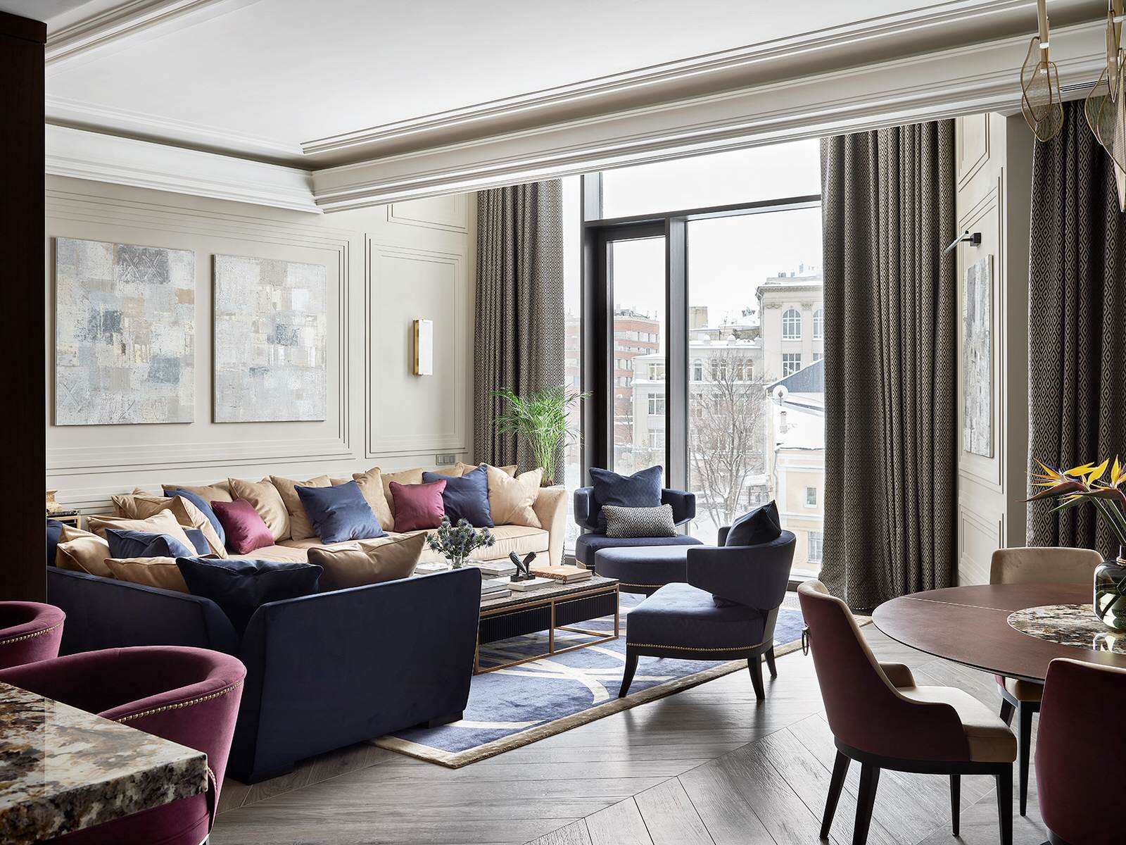 Апартаменты в ЖК Balchug Viewpoint, 185 м2