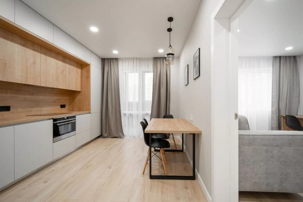 Капитальный ремонт квартиры в светлых тонах