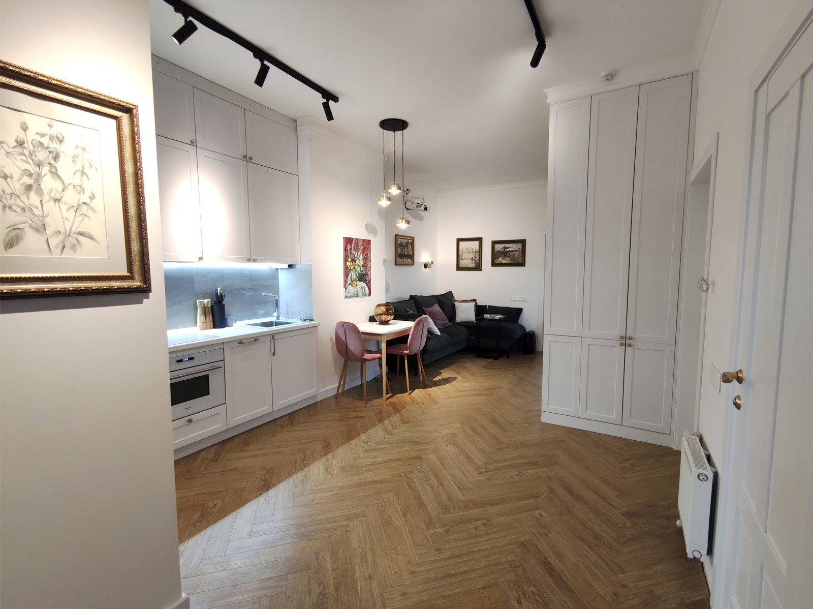 Ккхня-гостиная в ЖК Фили Град