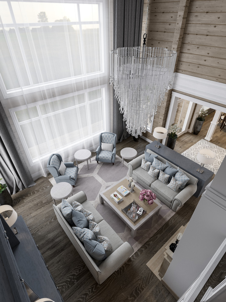 Загородный дом. Лужки. Россия, Московская область / 2016