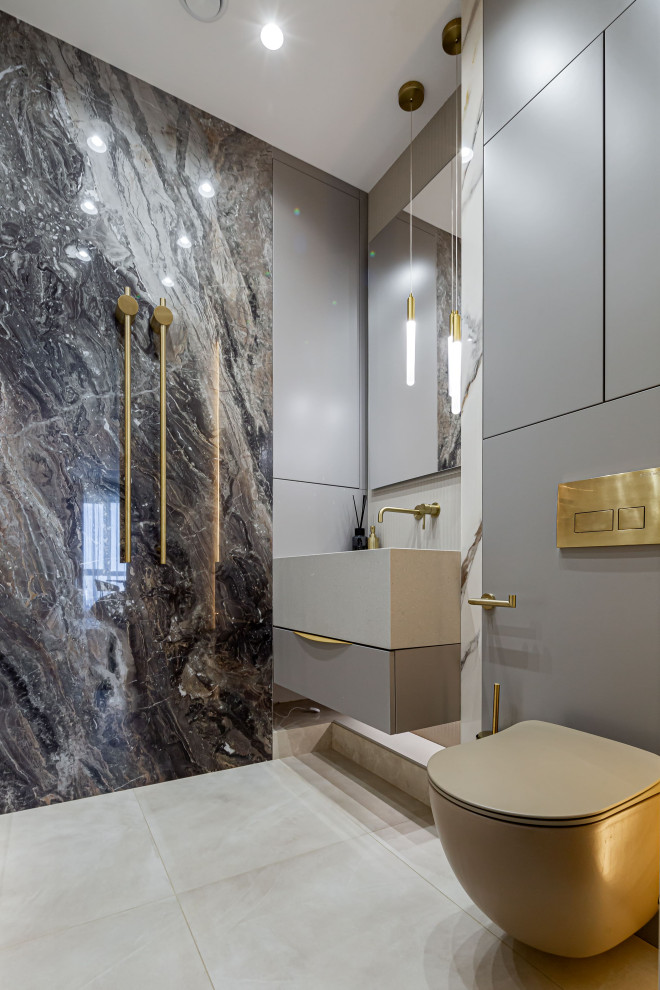 Реализованный дизайн проект четырехкомнатной квартиры 112 кв. м.