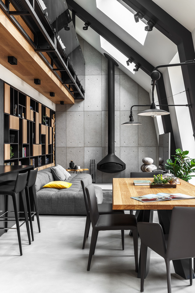 Дизайн-проект в  стилистике Лофт