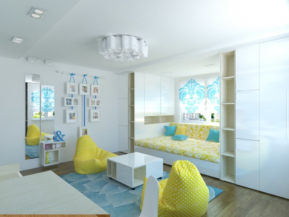 Обложка проекта: Комната для девочки. Тюмень.