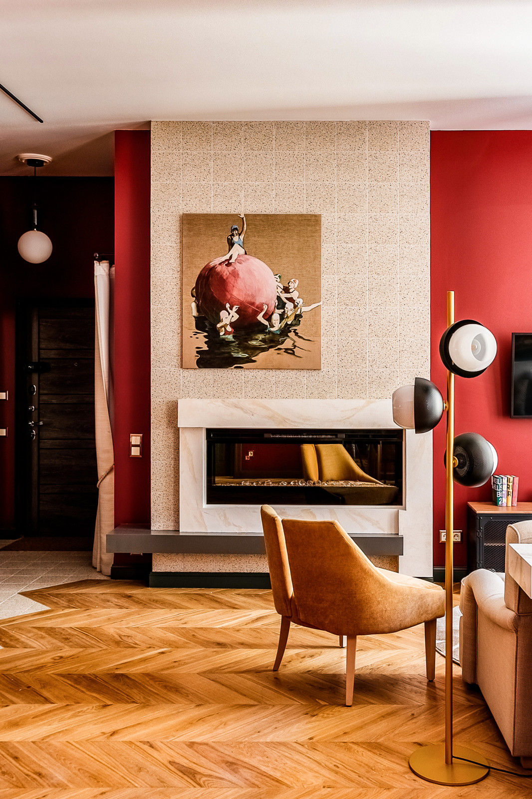 Яркие апартаменты для сдачи в аренду в центре Москвы