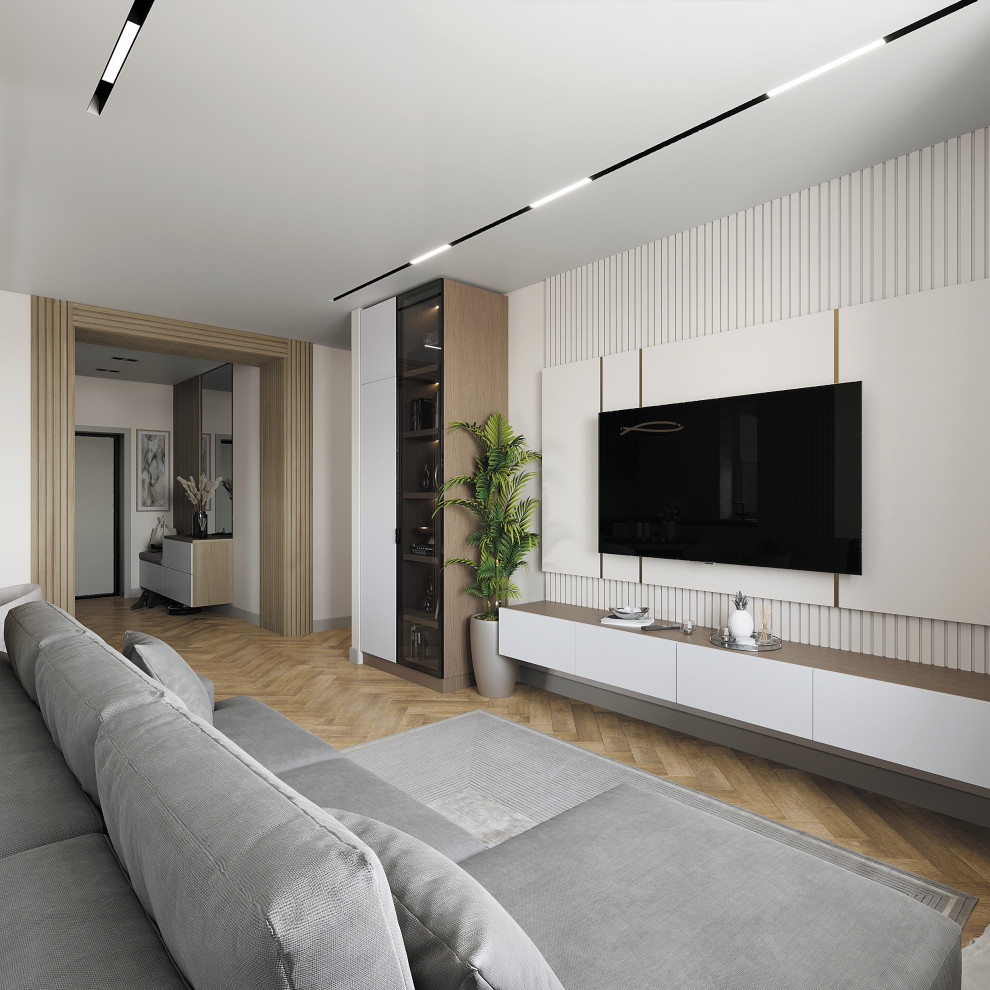 Проект 3х-комнатной квартиры.