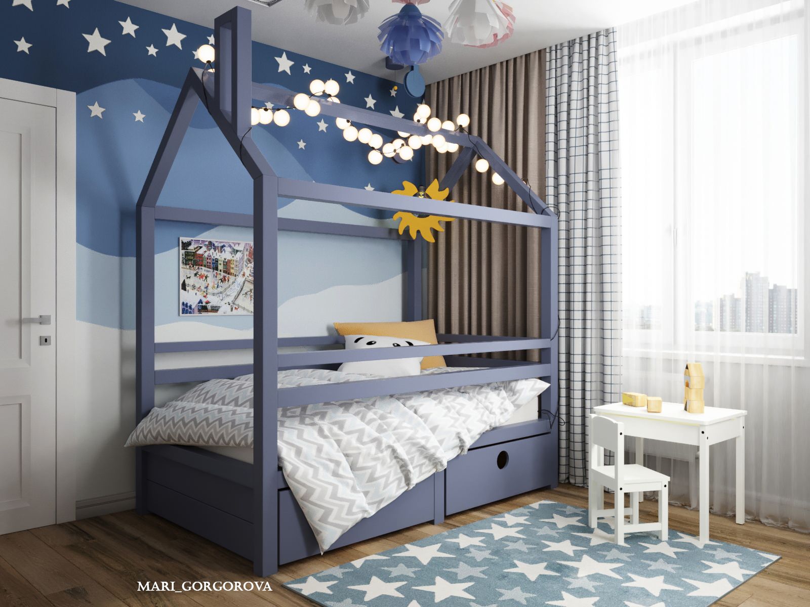 Трёхкомнатная квартира на ул. Обручевых