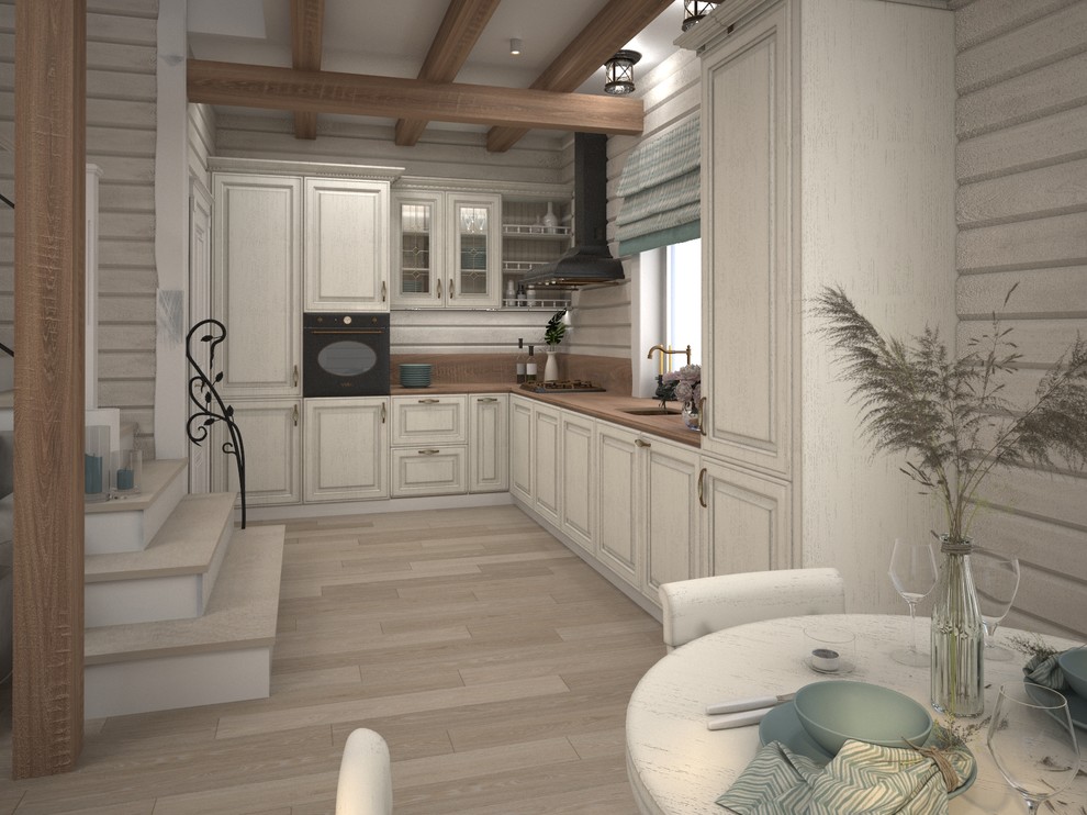 Интерьер гостиной в загородном доме