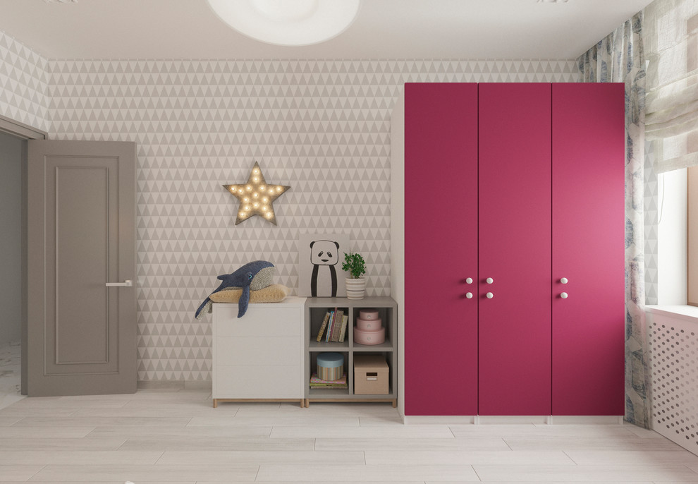 Квартира для семьи с тремя дочерьми в Санкт-Петербурге.