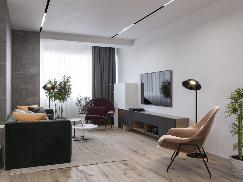 Квартира 100м2 _Grey style