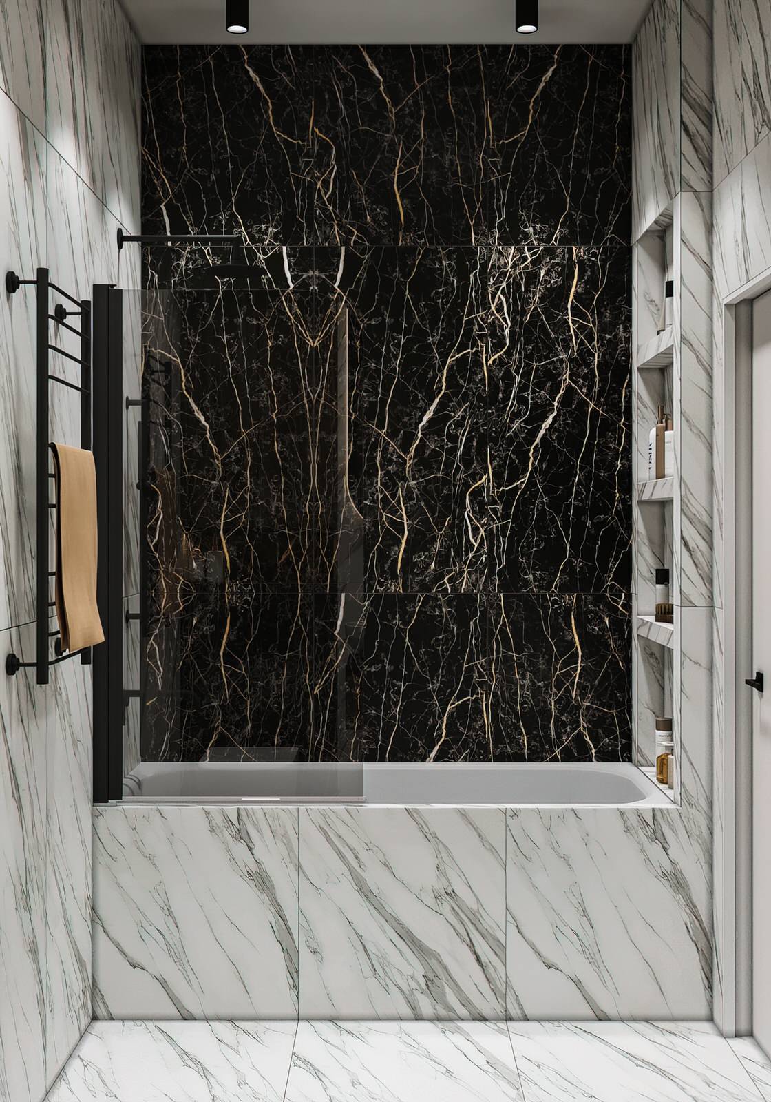 Стильный Дизайн Однокомнатной Квартиры в жк Западный порт в Москве