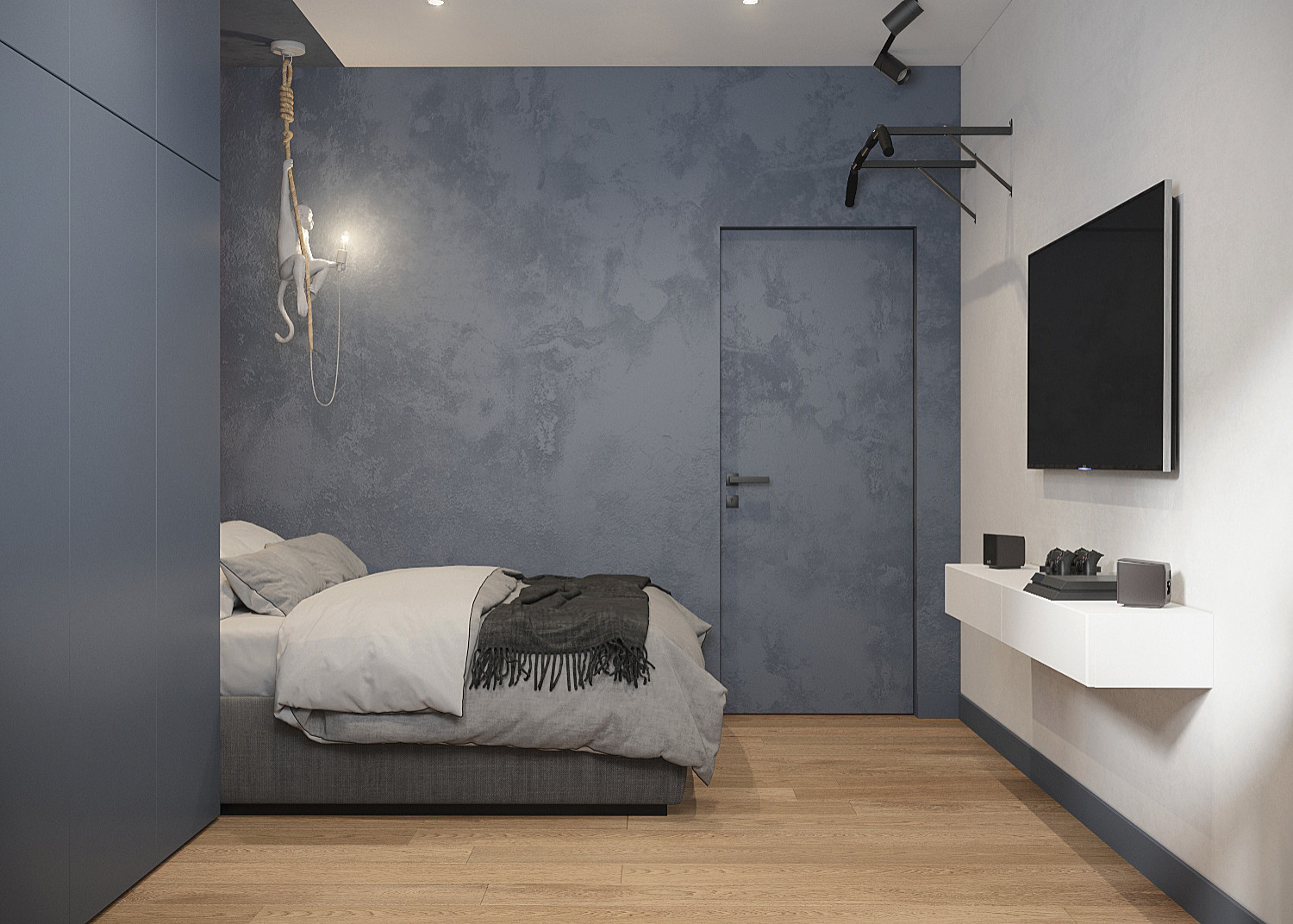 Элегантная современная трехкомнатная квартира