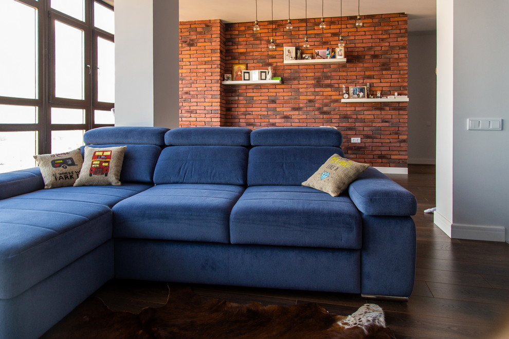 Современные апартаменты с элементами стиля лофт