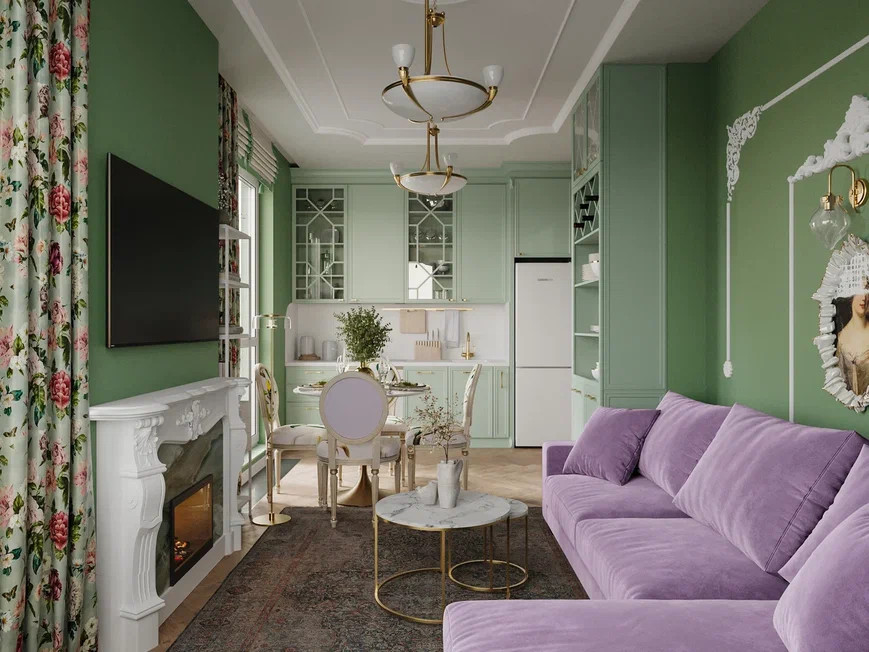 Ремонт квартиры с элементами сталинского ампира