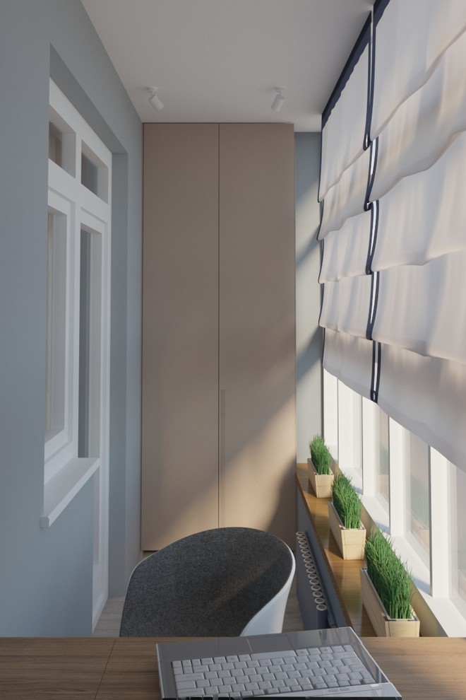 Квартира в серых тонах