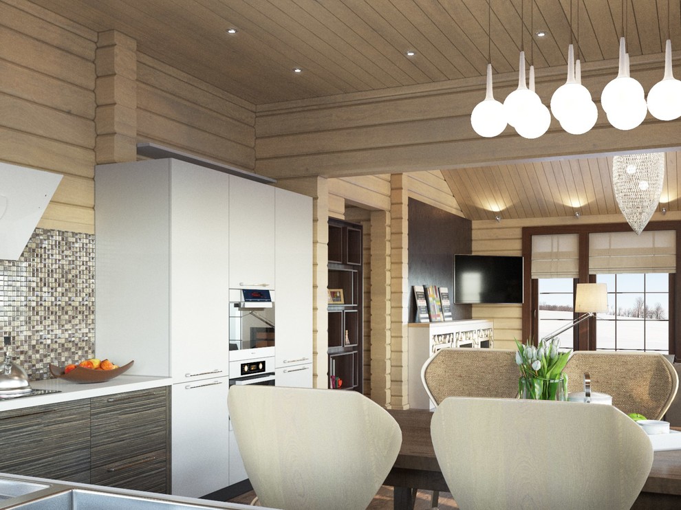 Проект "Современный деревянный дом"