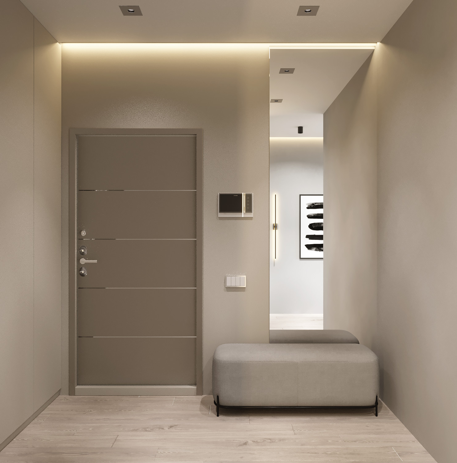 Проект кватиры в Москве 71 м2