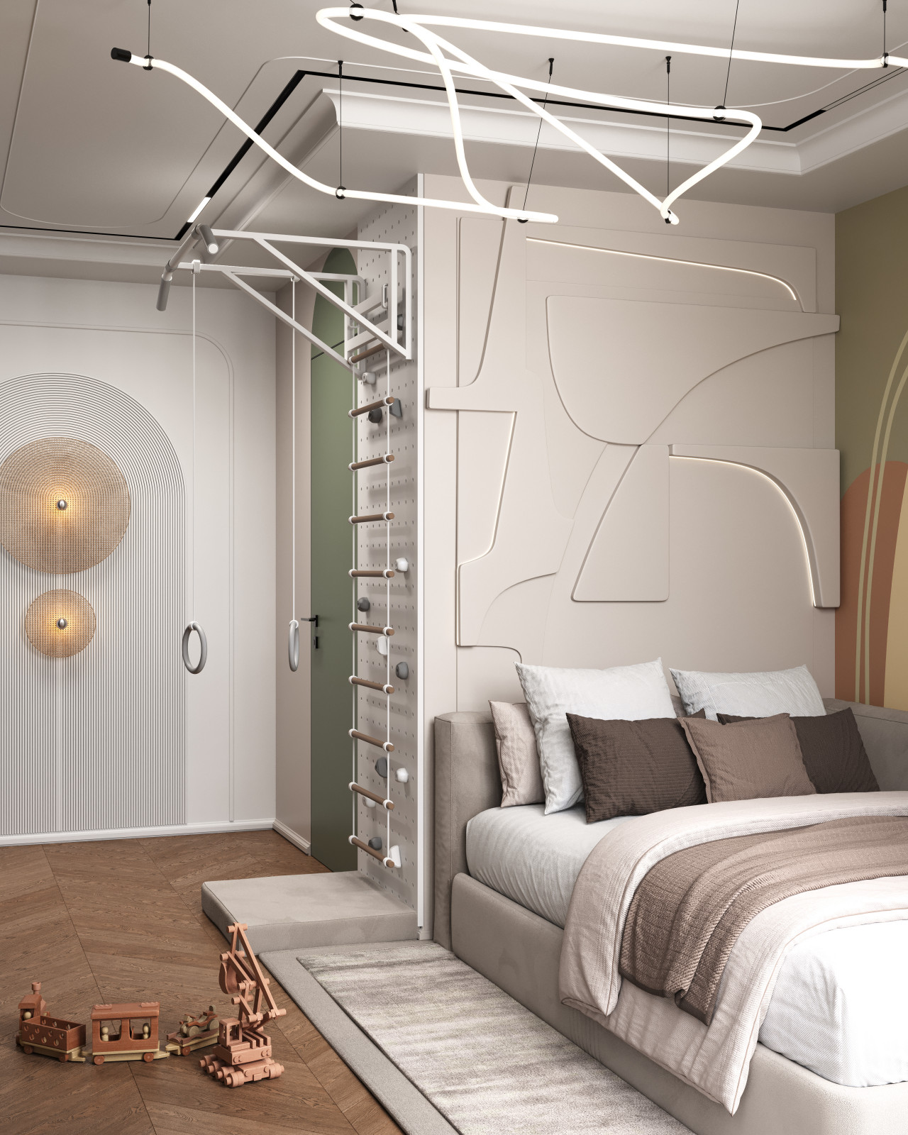 Проект двухэтажной квартиры