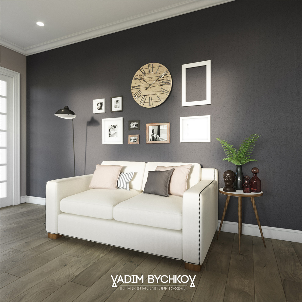 Дизайн-проект двухкомнатной квартиры в ЖК Sun House