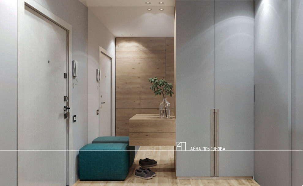 Проект трехкомнатной квартиры г. Екатеринбург