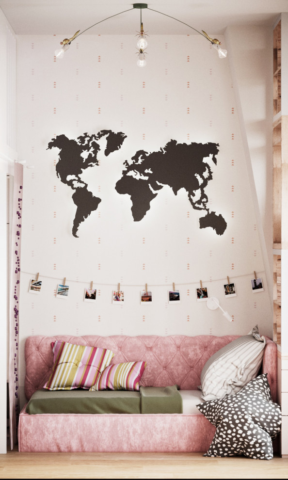 Интерьер квартиры для молодой семьи с тремя детьми