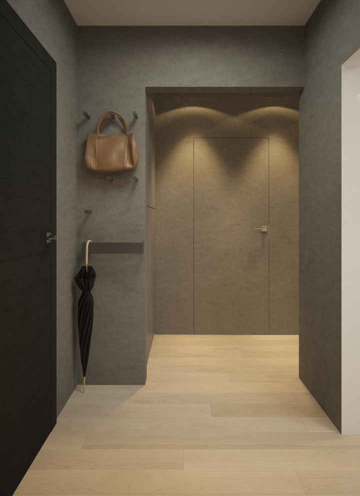 Современный минимализм в маленькой квартире