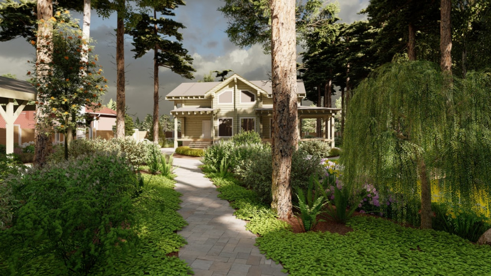 Проект сада Лесная жемчужина