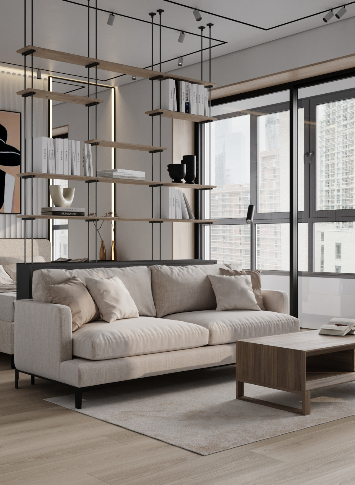 Обложка проекта: Дизайн интерьера квартиры в современном стиле в ЖК Сити Парк 2