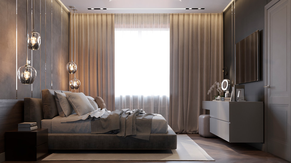 Современный дизайн интерьера для молодой пары