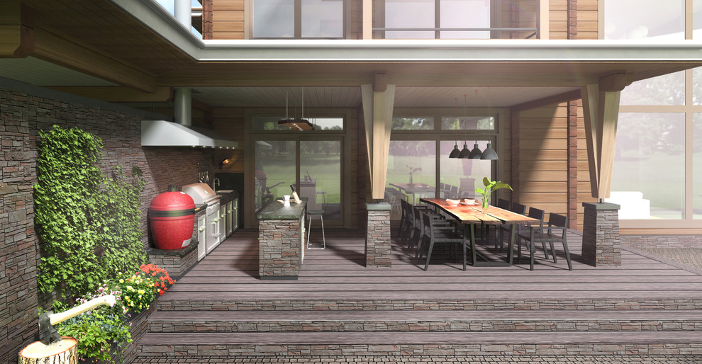 Уличная гриль-зона, Комарово