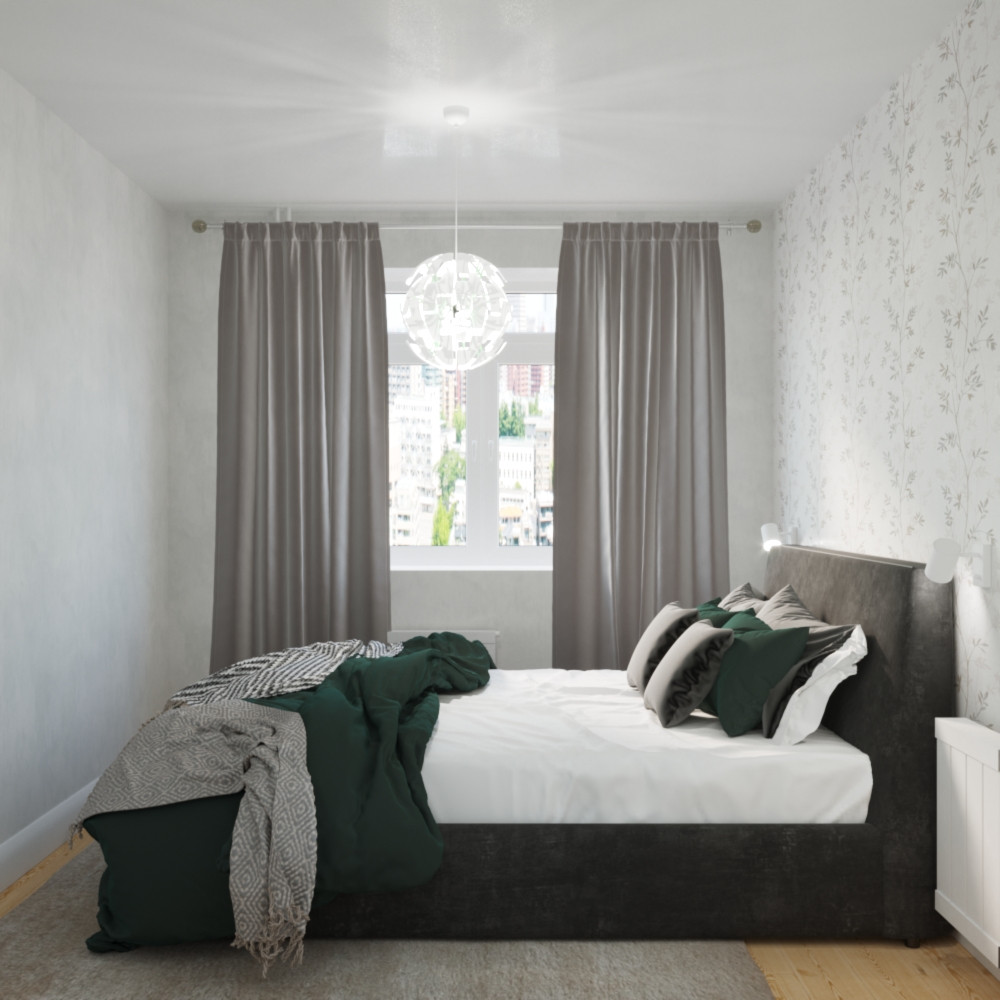 Полный проект двухкомнатной квартиры