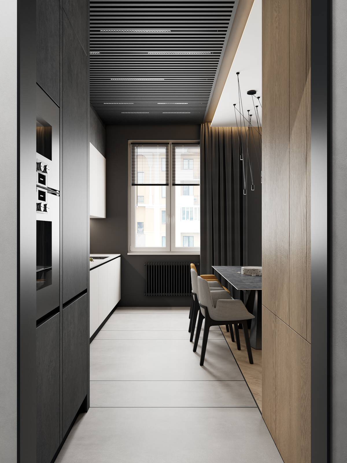 Дизайн трёхкомнатной квартиры в ЖК "Дом на Зелейной | Санкт-Петербург | Россия |