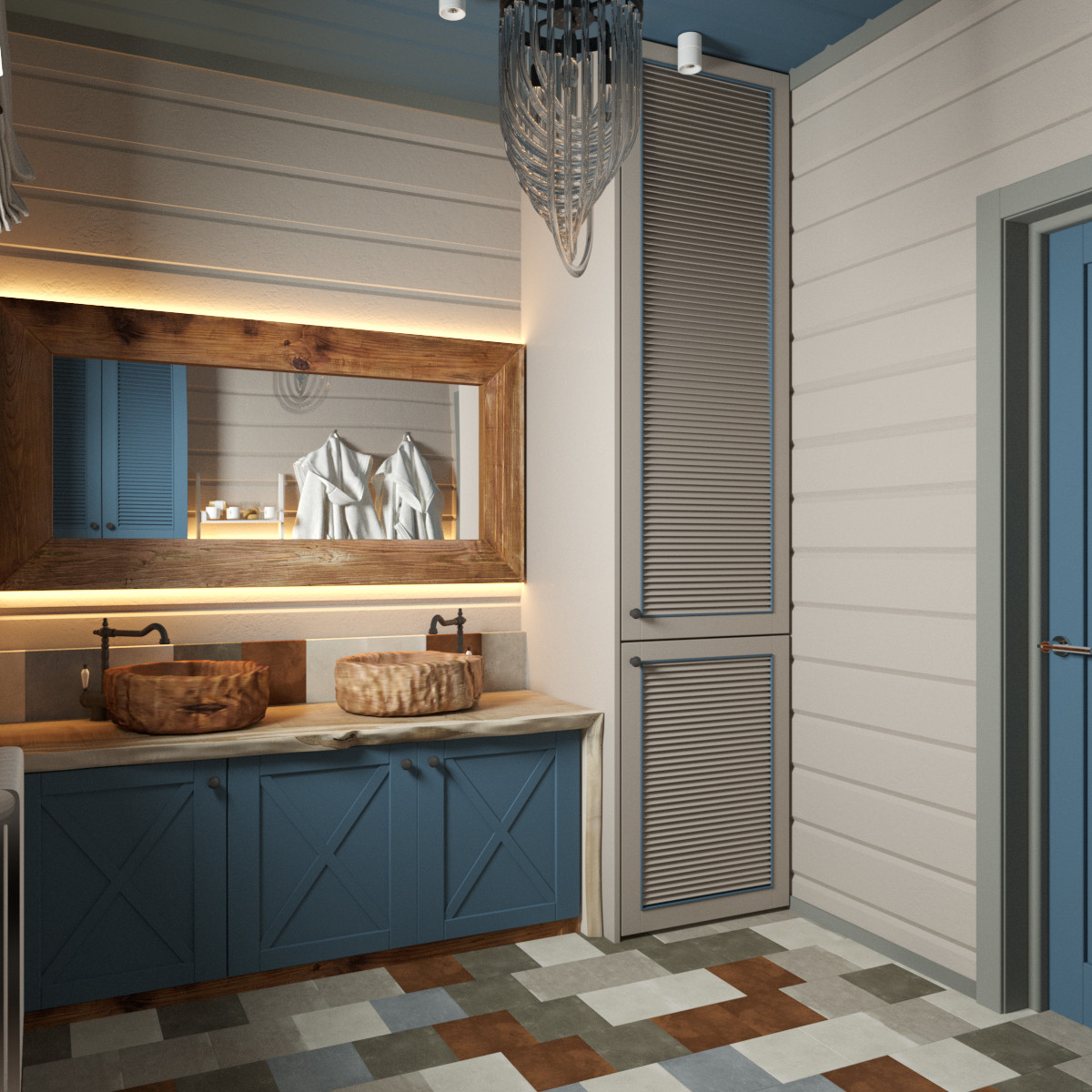 Большой, яркий дом для молодой семьи