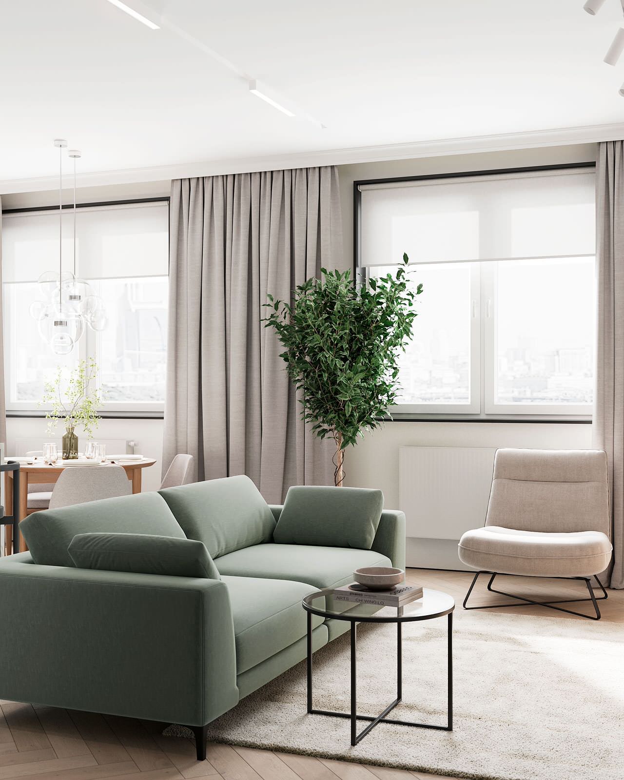 ЖК Сиреневый парк, 70 м2