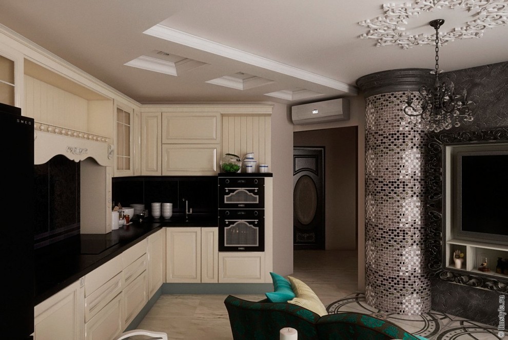 Дизайн-проект квартиры «Снегири»