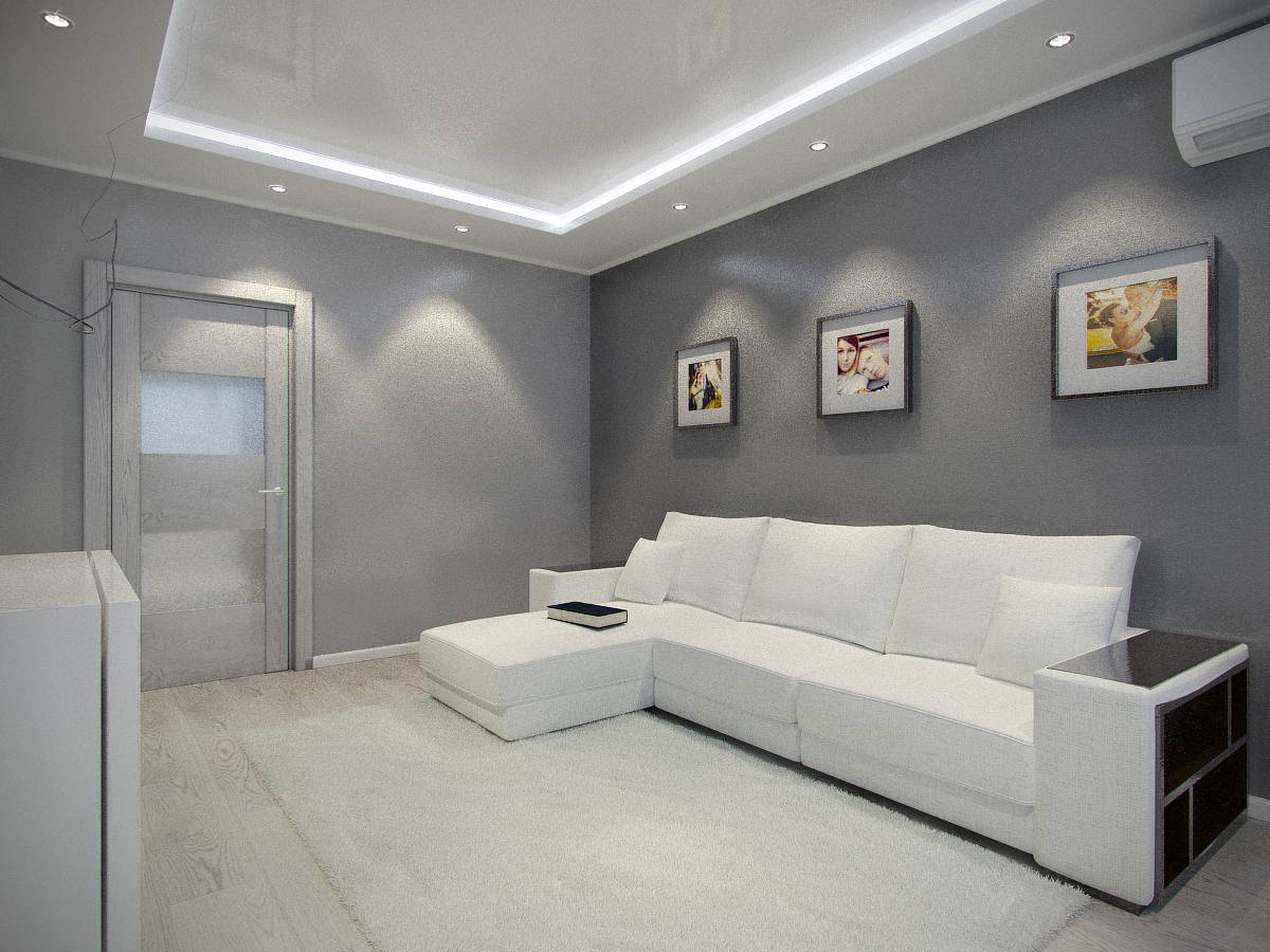 Гостиная .г.Оренбург.Минимализм.