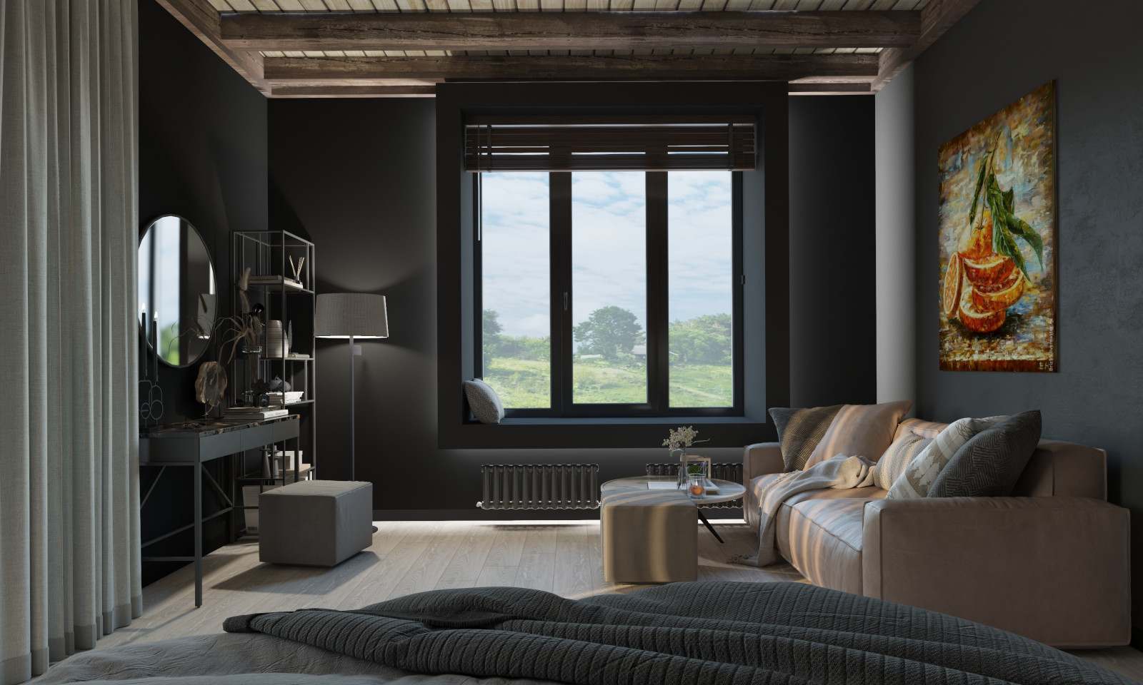 Обложка проекта: Уютная спальня