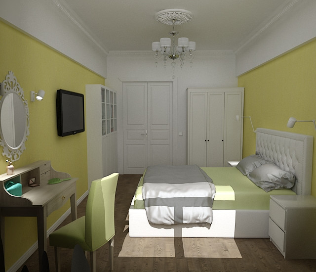 Дизайн-проект двухкомнатной квартиры