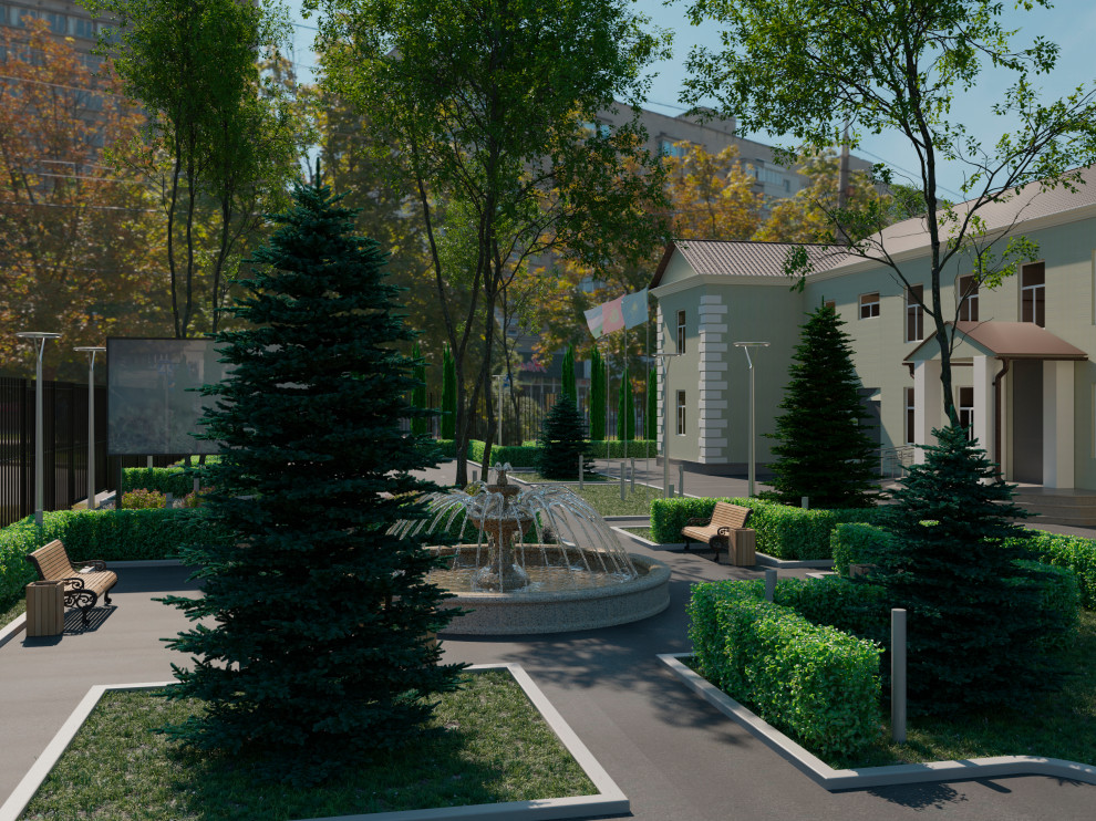 Благоустройство Управы Тимирязевского района