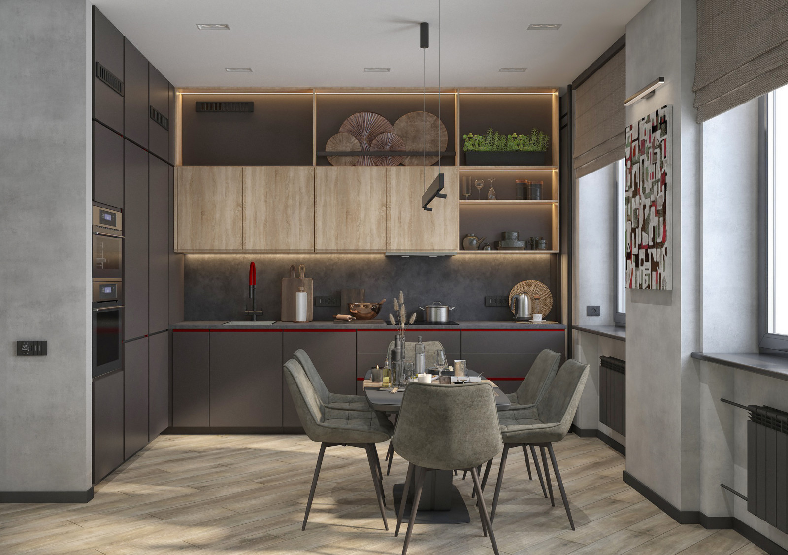 Обложка проекта: Кухня (квартира г. Балшиха)