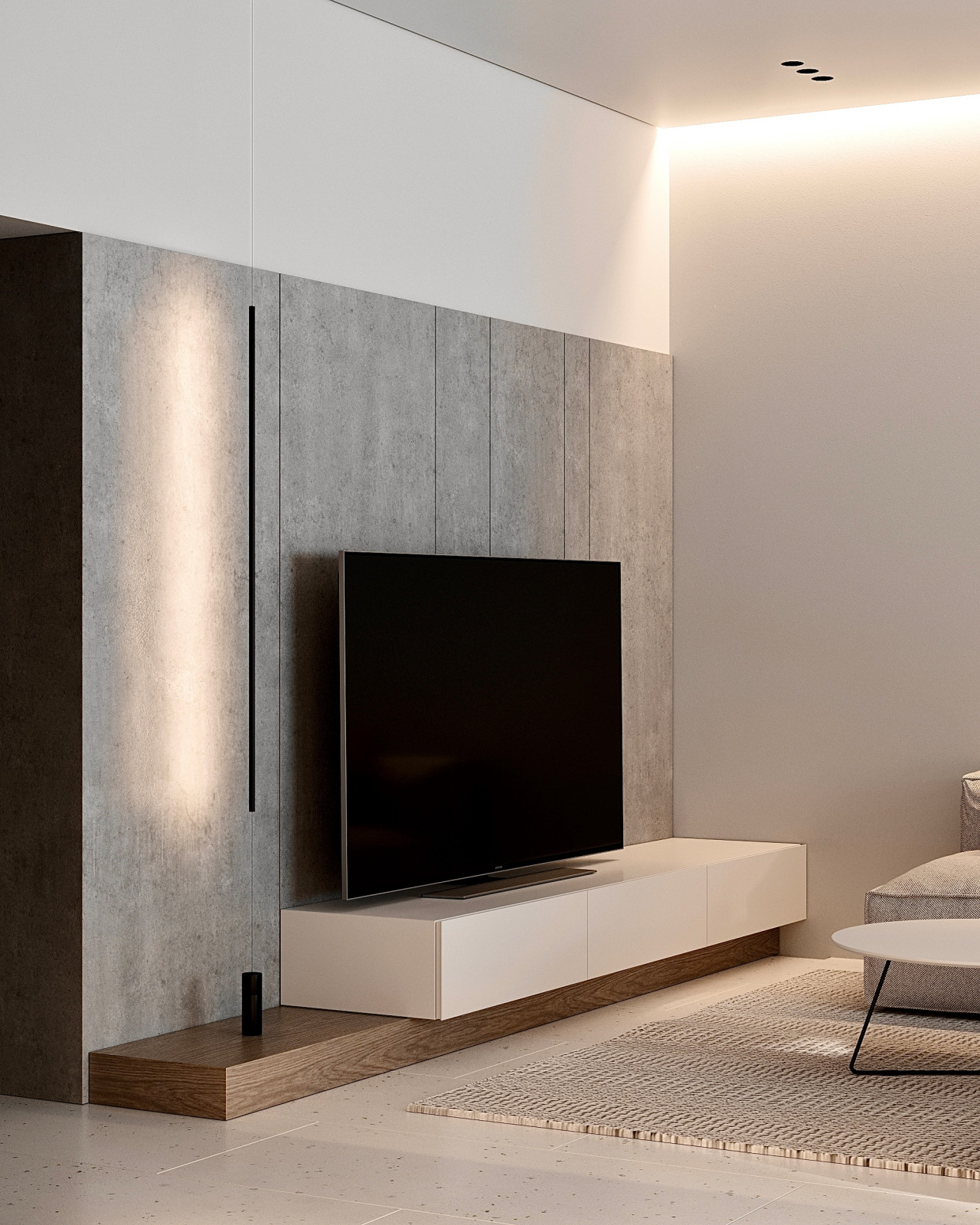 Дизайн-проект интерьера квартиры в центре г.Сочи