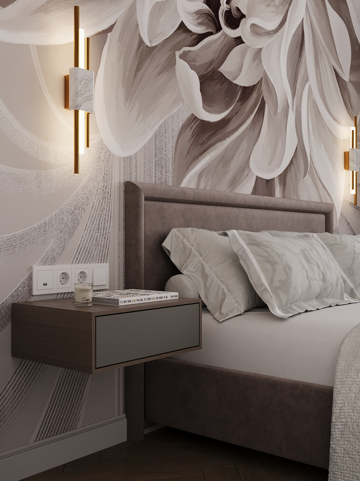 Квартира в стиле  "Фьюжн"  2024 г.