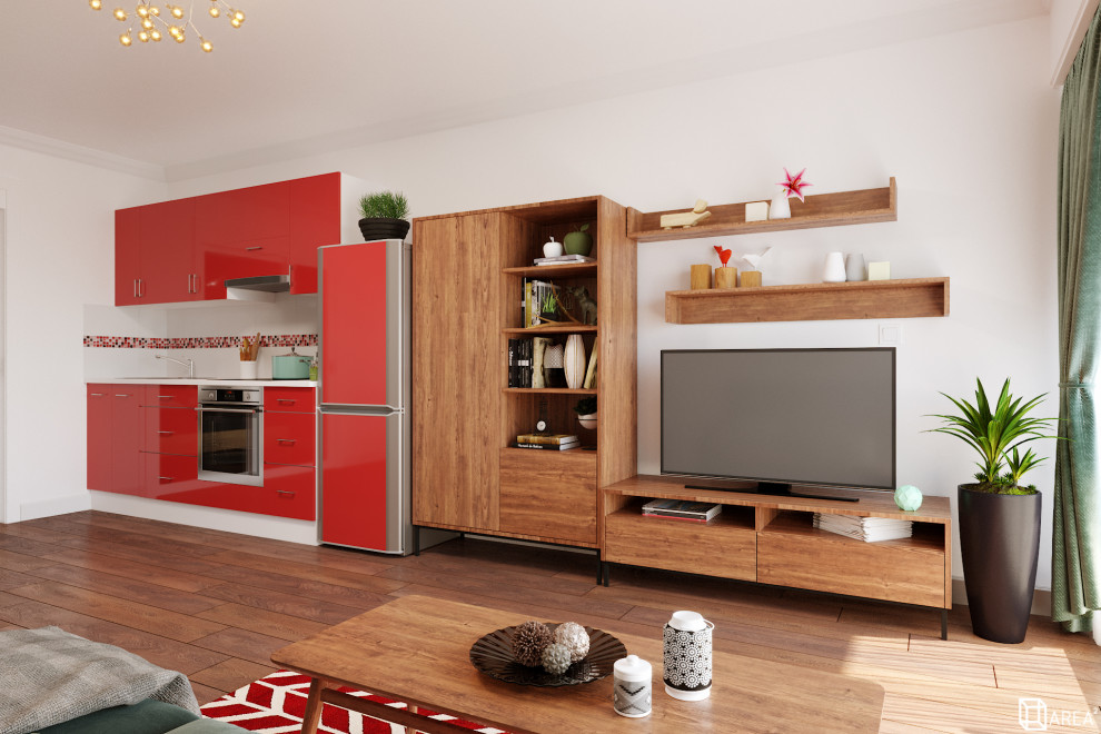 Обложка проекта: 1-к квартира в Париже 49,4 м²