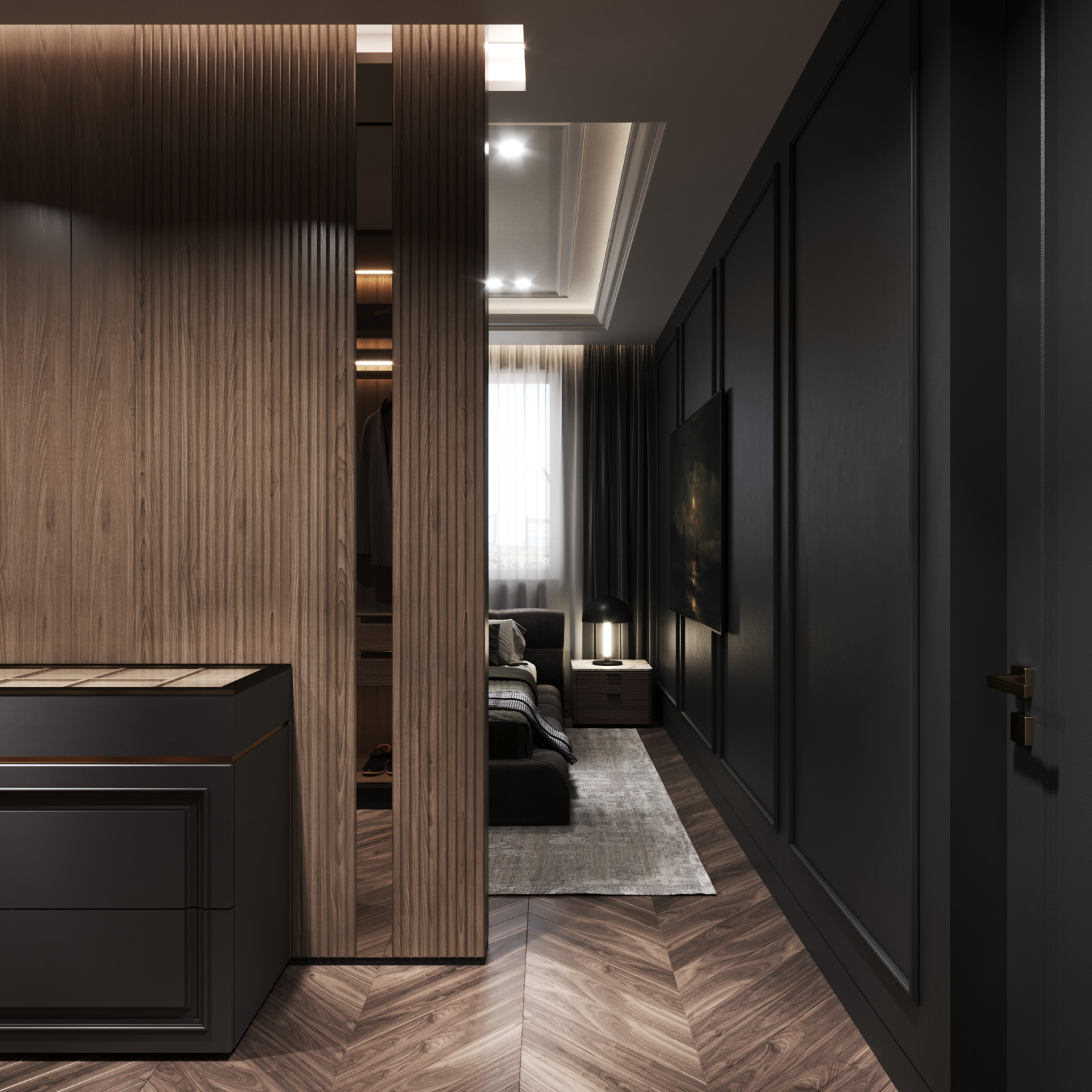 Мастер спальня