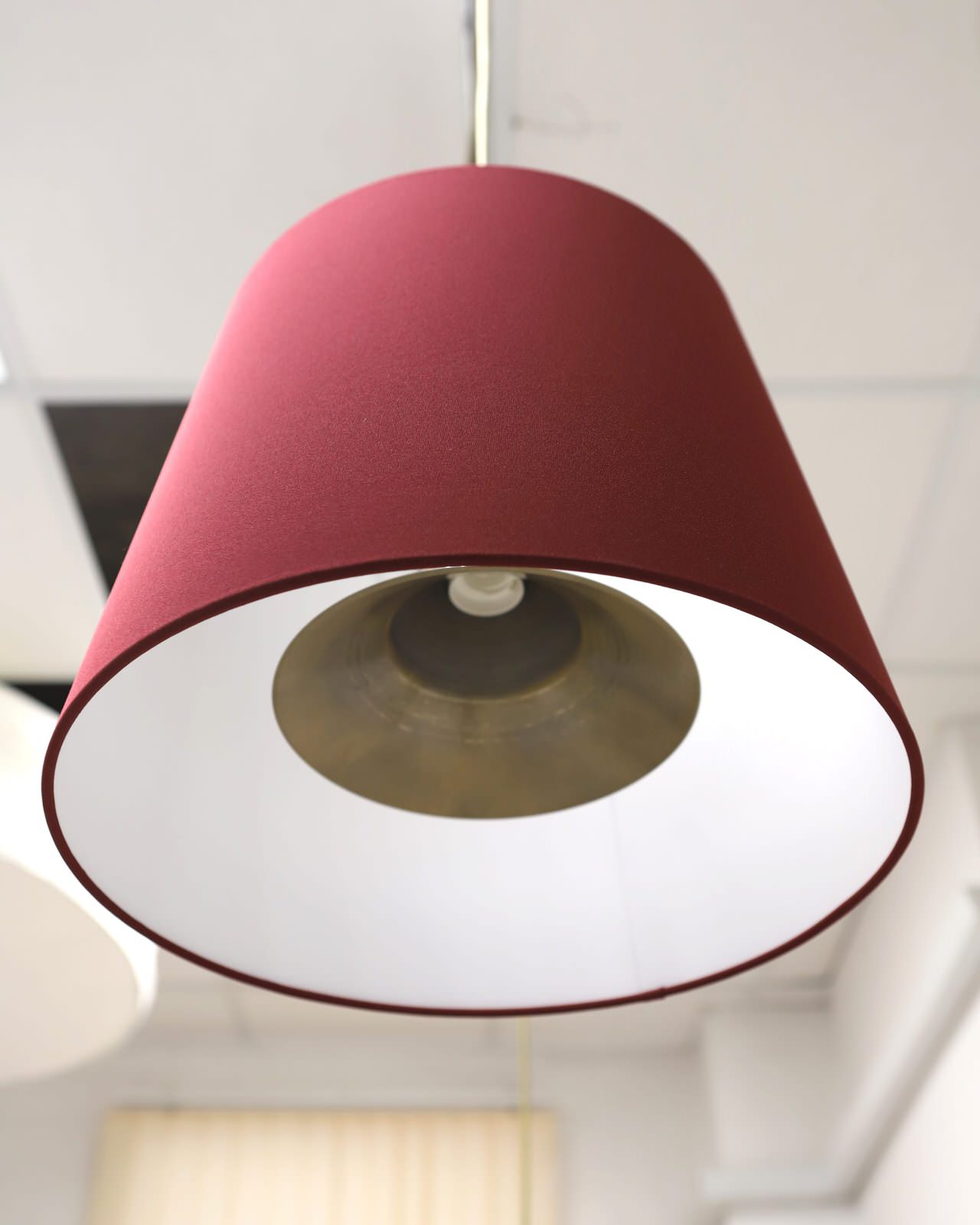 Абажуры из ткани на пластике