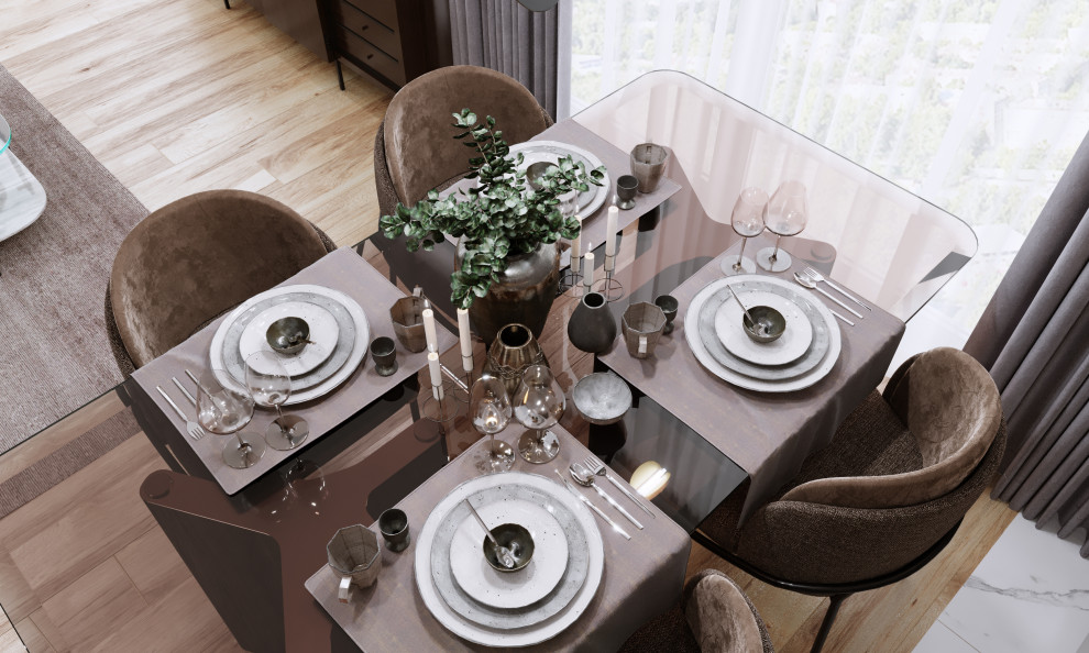 Квартира в современном стиле ЖК "LIFE-Кутузовский"