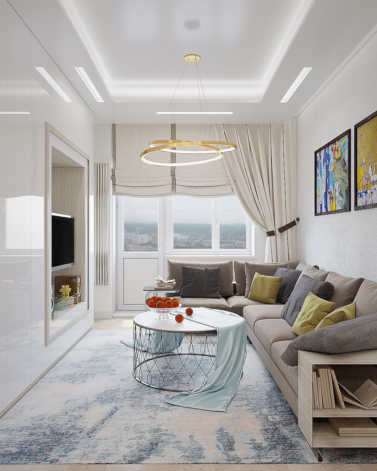 Квартира в современном стиле ул.Ошарская, д.80