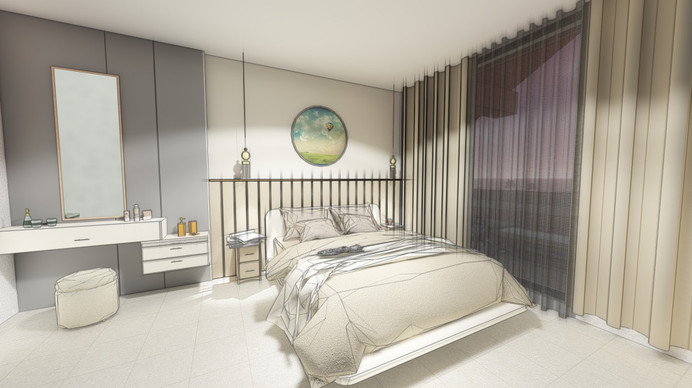 Планировки существующего коттеджа и планировка территории