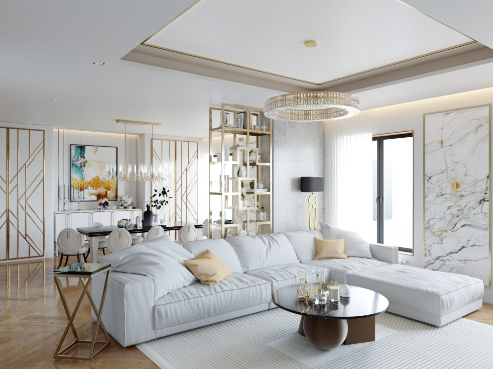 Обложка проекта: дизайн гостиной