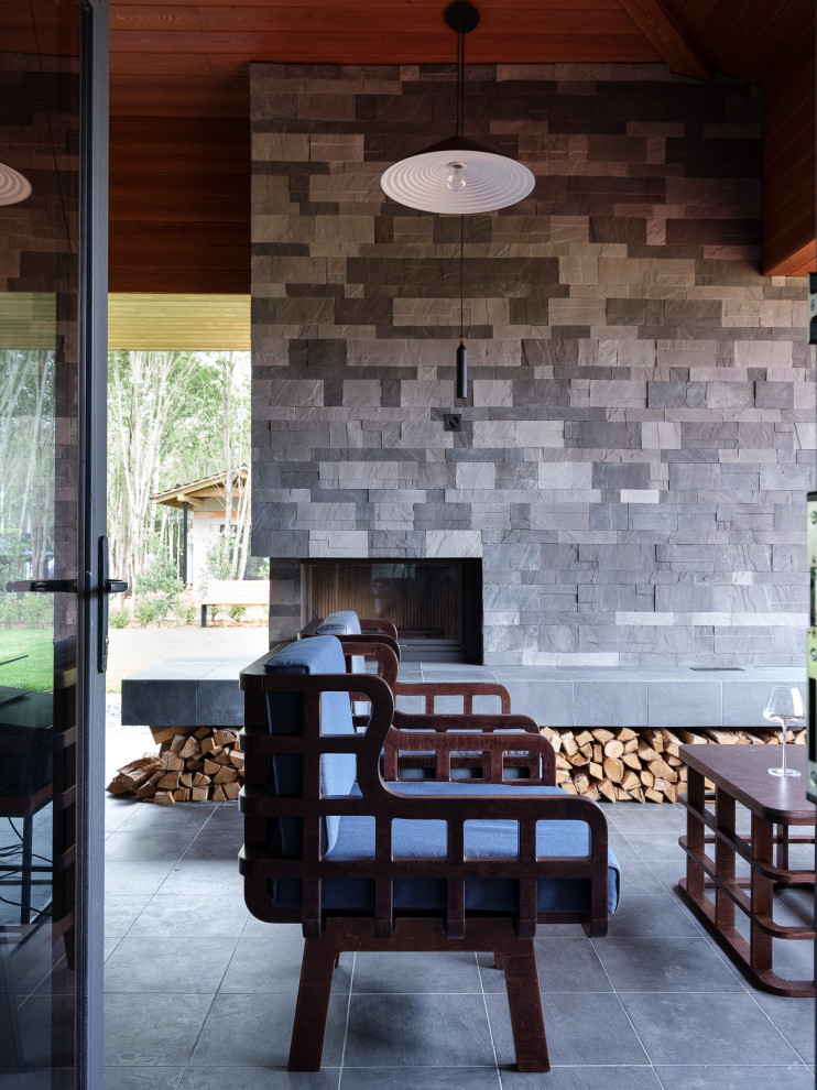 Дом в камне "Мокко"