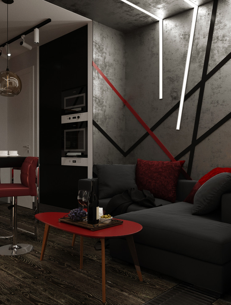 Дизан квартиры 50 кв.м в стиле Лофт